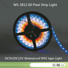 New 60pixel/M 60LEDs/M RGB DC5V Ws2811 Ws2812 Ws2812b LED Strip